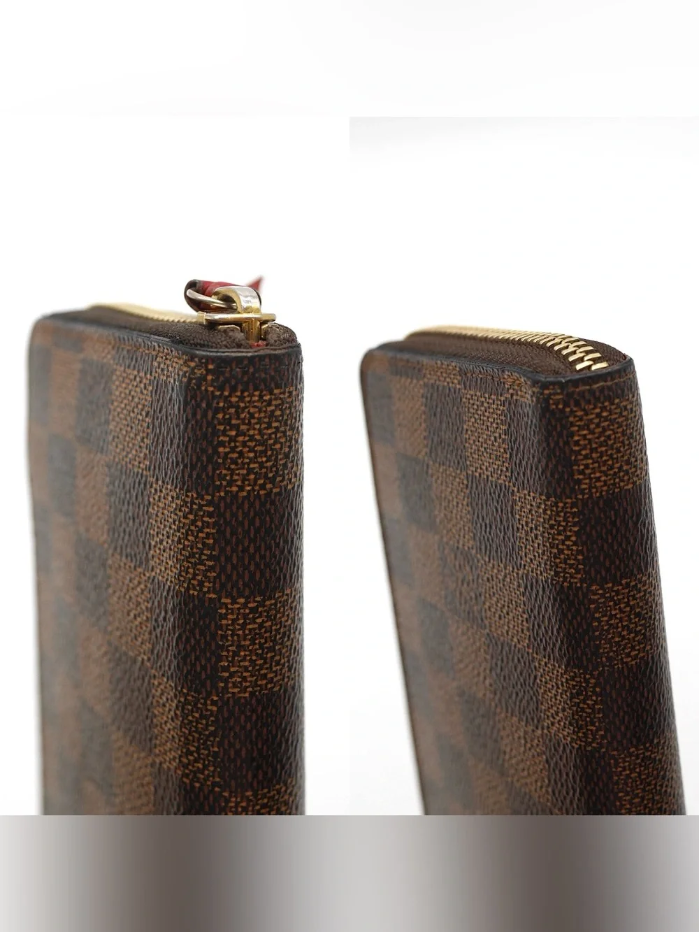 🍓LV Clemence Damier Ebene Wallet CA1116